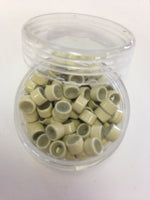 100 Piece Silicone Micro Rings