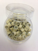 100 Piece Silicone Micro Rings