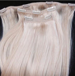 22" Clip On Remi Hair Extensions Silky