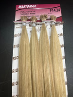 Polymer I-TIP 18" Remi Hair Extensions Silky (25 Strand I-Tip Extensions Per Bundle)