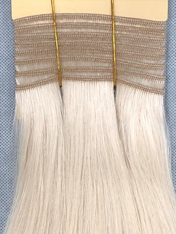 22"  Weft Hair- 100%  Double  Drawn Remy Weaving Human HAIR Extensions