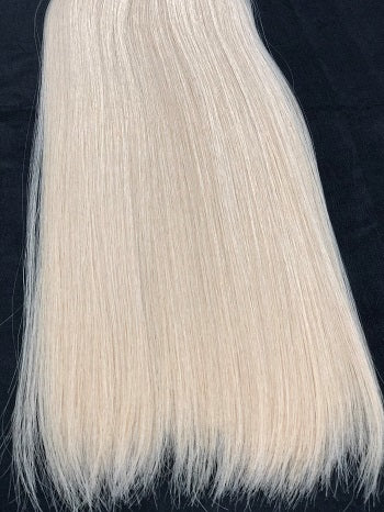 22"  Weft Hair- 100%  Double  Drawn Remy Weaving Human HAIR Extensions