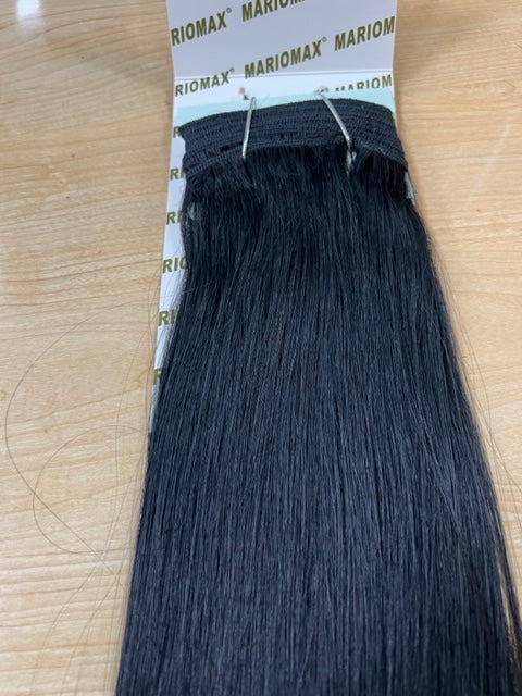 22"  Weft Hair- 100%  Double  Drawn Remy Weaving Human HAIR Extensions