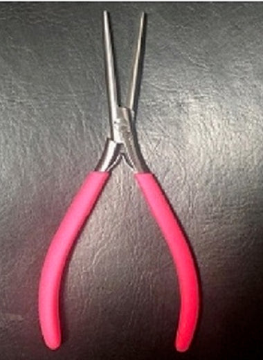 7" Hair Extensions Pliers Flat Stainless Steel For Tape In Hair Extension Pliers