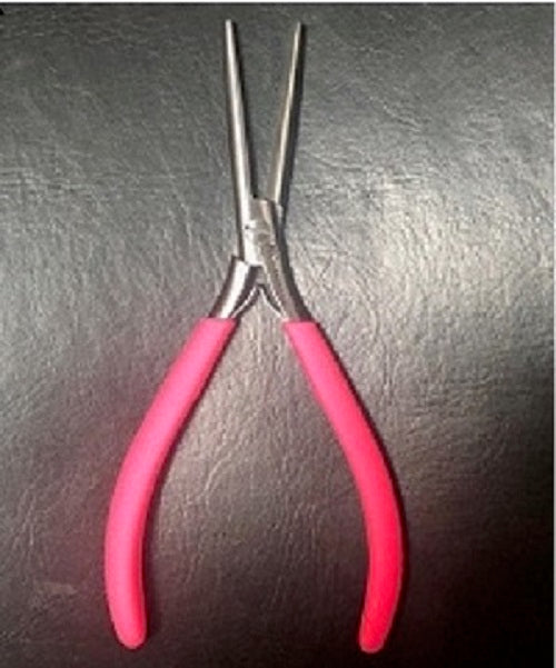 7" Hair Extensions Pliers Flat Stainless Steel For Tape In Hair Extension Pliers