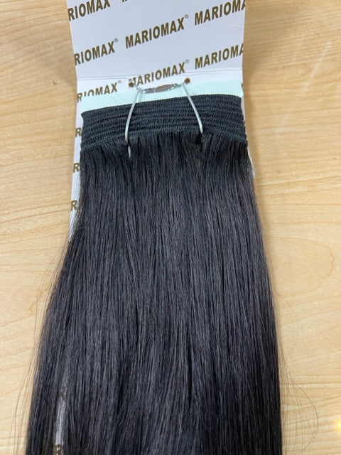 22"  Weft Hair- 100%  Double  Drawn Remy Weaving Human HAIR Extensions