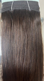 18' Weft Hair- 100%  Double  Drawn Remy Weaving Human HAIR Extensions