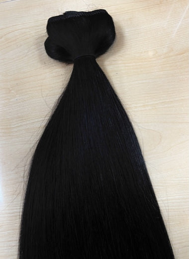 22" Clip On Remi Hair Extensions Silky
