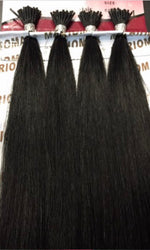 Polymer I-TIP 18" Remi Hair Extensions Silky (25 Strand I-Tip Extensions Per Bundle)
