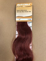 Wavy 18"Tape Extensions Hair Premium 100% Human Hair 50g a Pack Of 20 Pieces