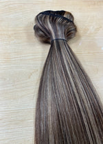 18" Clip On Remi Hair Extensions Silky