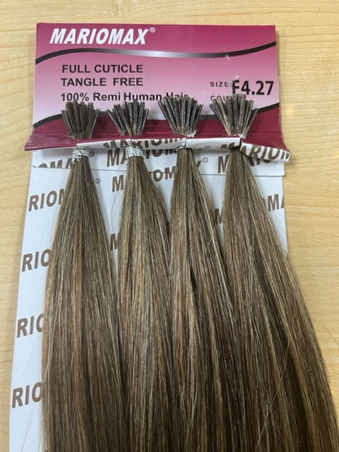 Polymer I-TIP 22"-24" Remi Hair Extensions Silky(25 Strand I-Tip Extensions Per Bundle)