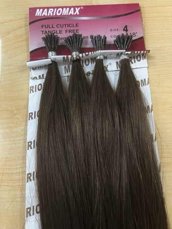 Polymer I-TIP 22"-24" Remi Hair Extensions Silky(25 Strand I-Tip Extensions Per Bundle)