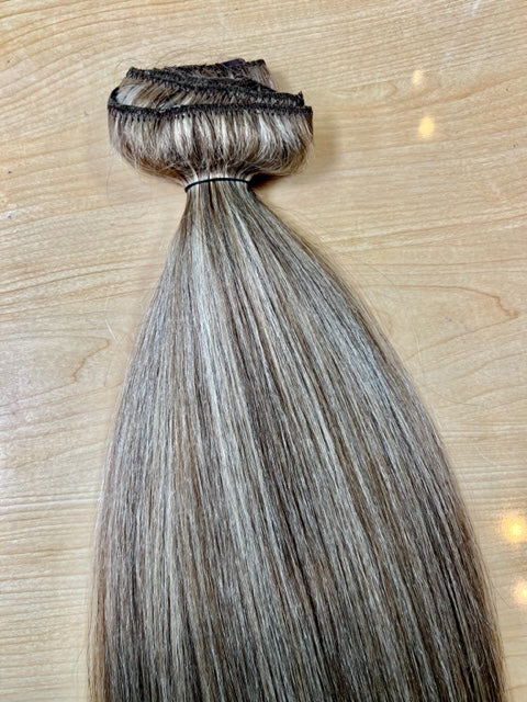 22" Clip On Remi Hair Extensions Silky