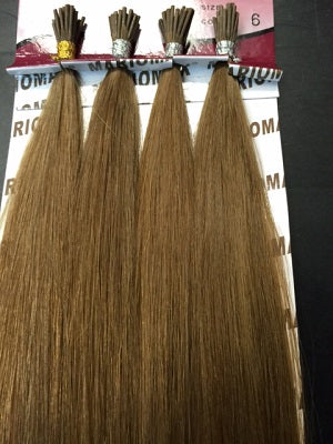 Polymer I-TIP 22"-24" Remi Hair Extensions Silky(25 Strand I-Tip Extensions Per Bundle)