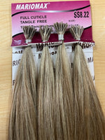 Polymer I-TIP 18" Remi Hair Extensions Silky (25 Strand I-Tip Extensions Per Bundle)