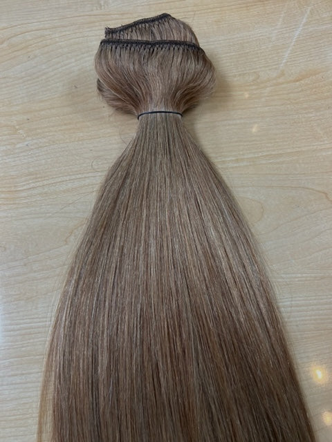 18" Clip On Remi Hair Extensions Silky