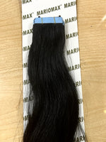 Wavy 18"Tape Extensions Hair Premium 100% Human Hair 50g a Pack Of 20 Pieces