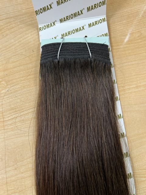 18' Weft Hair- 100%  Double  Drawn Remy Weaving Human HAIR Extensions