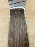 20" Weft Hair- 100%  Double  Drawn Remy Weaving Human HAIR Extensions