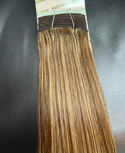18' Weft Hair- 100%  Double  Drawn Remy Weaving Human HAIR Extensions
