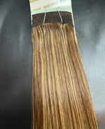 22"  Weft Hair- 100%  Double  Drawn Remy Weaving Human HAIR Extensions