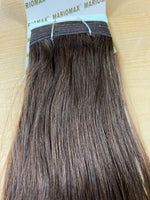 18' Weft Hair- 100%  Double  Drawn Remy Weaving Human HAIR Extensions