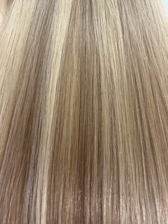 SUNSET 1 8"-20" DOUBLE DRAWNS  ( 3" WIDE  12 PIECES 60g ) Tape In Remi Hair Extensions  Silky