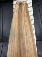 18"-20" Weft Hair- 100%  Double  Drawn Remy Weaving Human HAIR Extensions