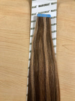 23" Tape In Hair Extensions Remi Human Hair 50g a Pack Of 20 Pieces