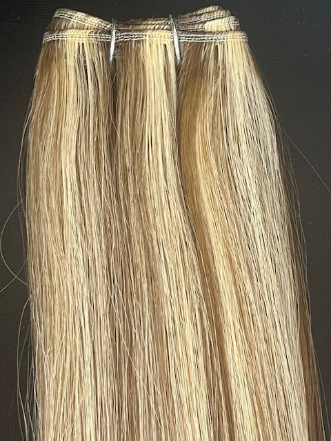 18"-20" Weft Hair- 100%  Double  Drawn Remy Weaving Human HAIR Extensions