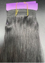 18" Weft Hair- 100%  Double  Drawn Remy Weaving Human HAIR Extensions